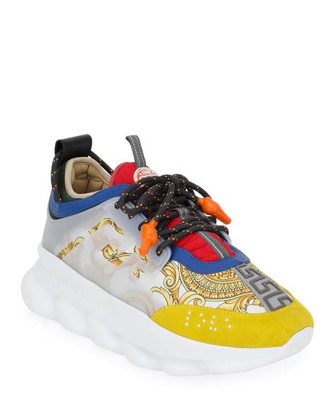 versace chain reaction sneakers goat|Versace chain reaction sale.